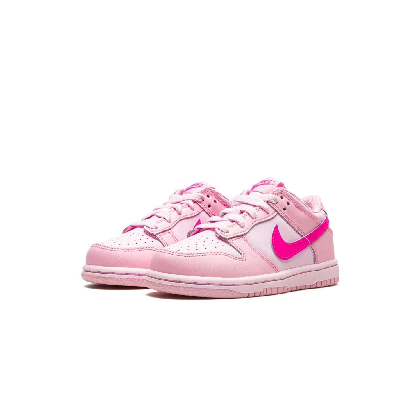 NIKE KIDS DUNK LOW PS "Triple Pink" WOMENS