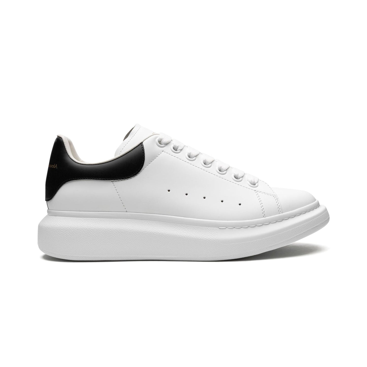 ALEXANDER MCQUEEN - WHITE BLACK - LEATHER WOMENS