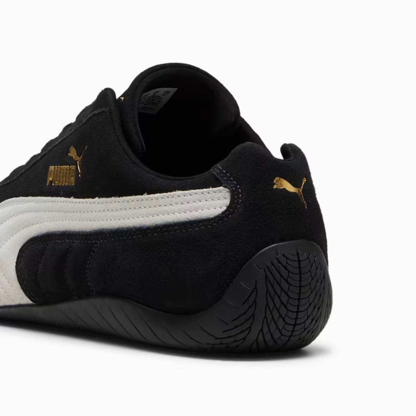 Speedcat OG Sneaker in Puma Black & Puma White women's