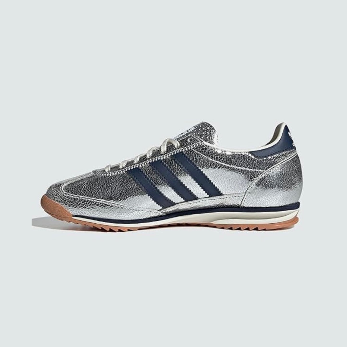 Adidas JH8654 SL 72 OG Silver Metallic / College Navy / Off White Womens