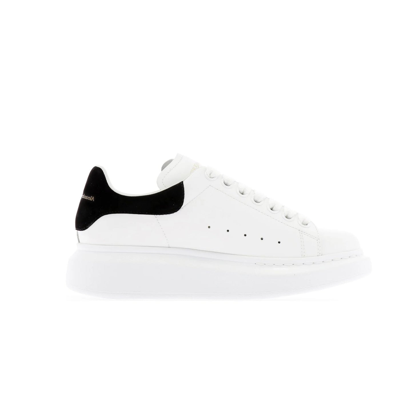 ALEXANDER MCQUEEN - WHITE BLACK - LEATHER WOMENS