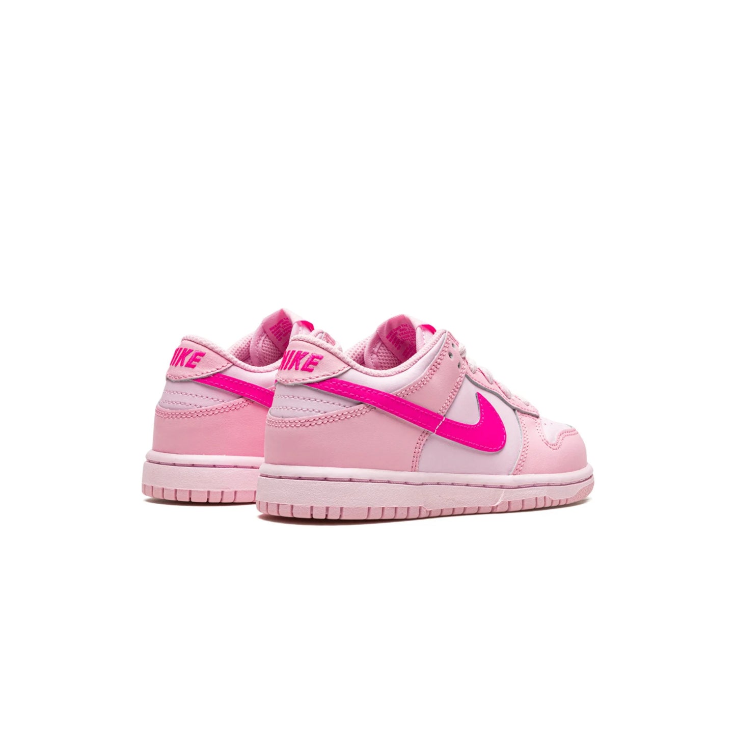 NIKE KIDS DUNK LOW PS "Triple Pink" WOMENS