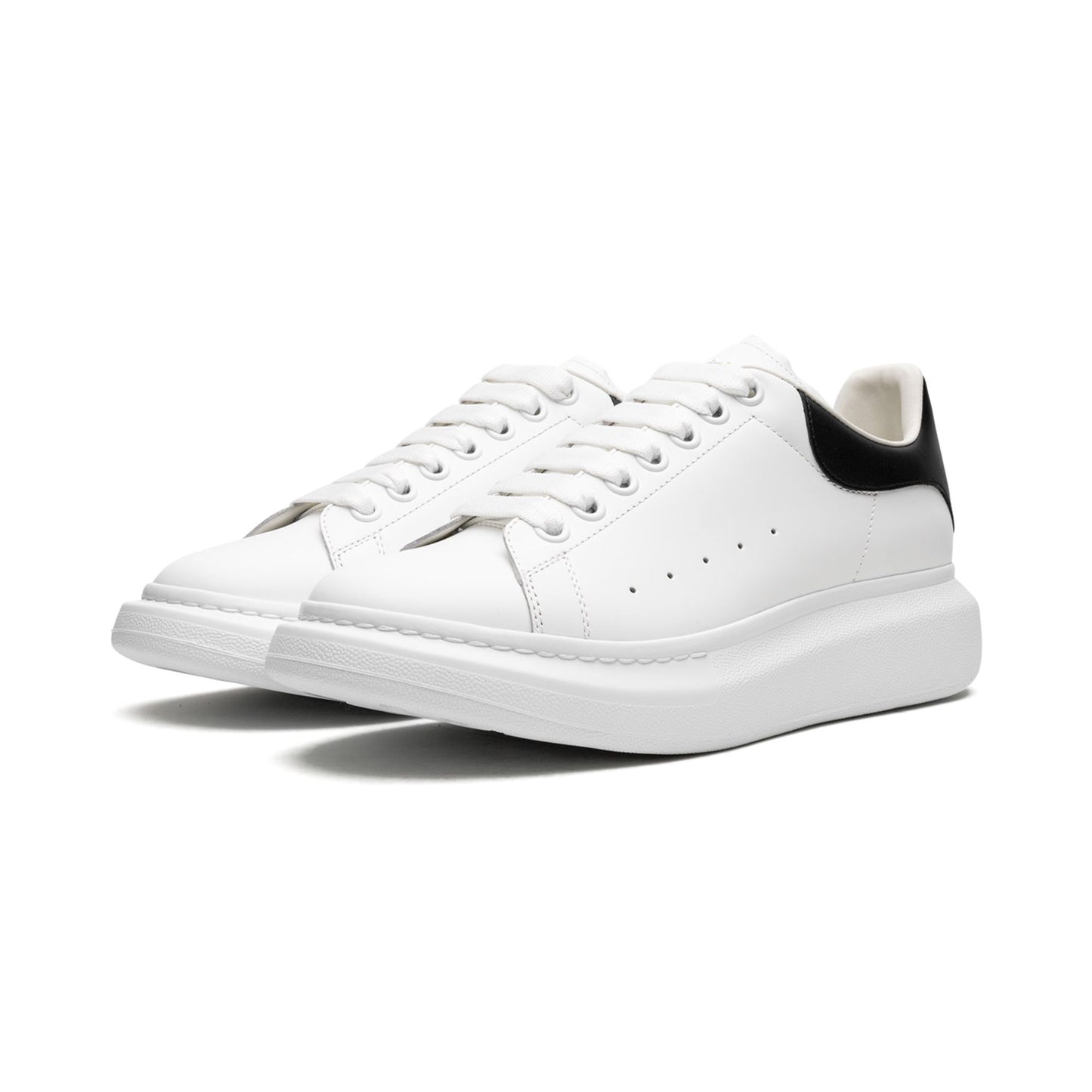 ALEXANDER MCQUEEN - WHITE BLACK - LEATHER WOMENS
