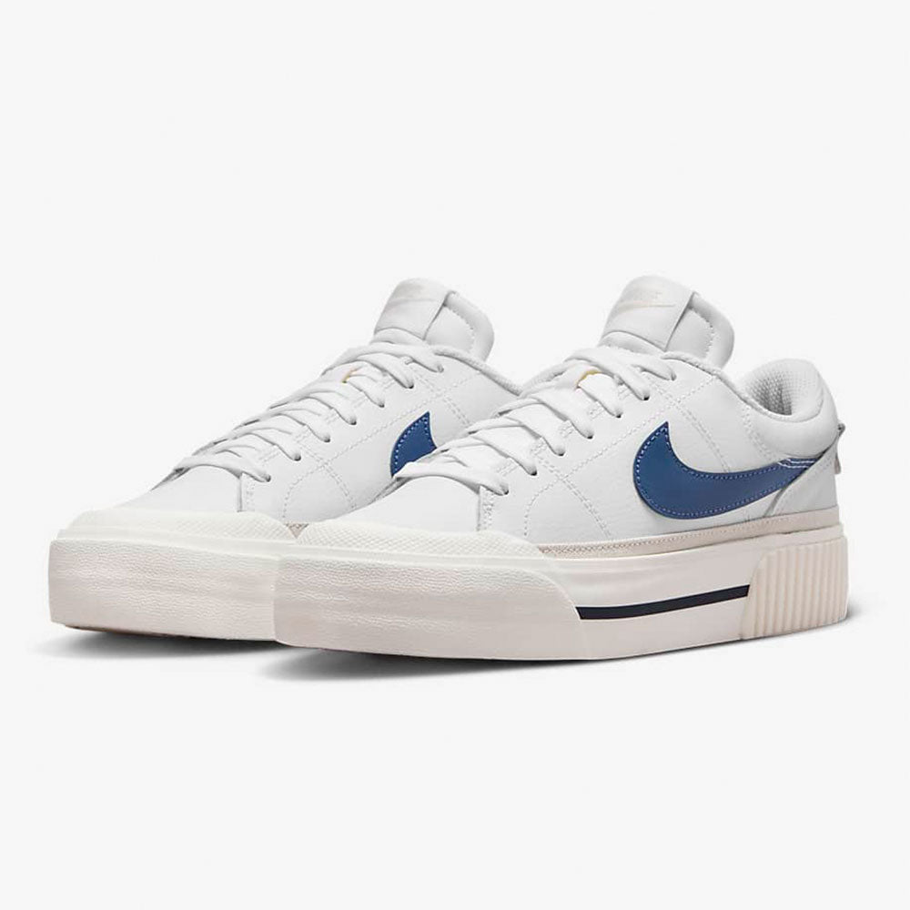 Nike Court Legacy Lift '' White Diffused Blue '' WOMENS