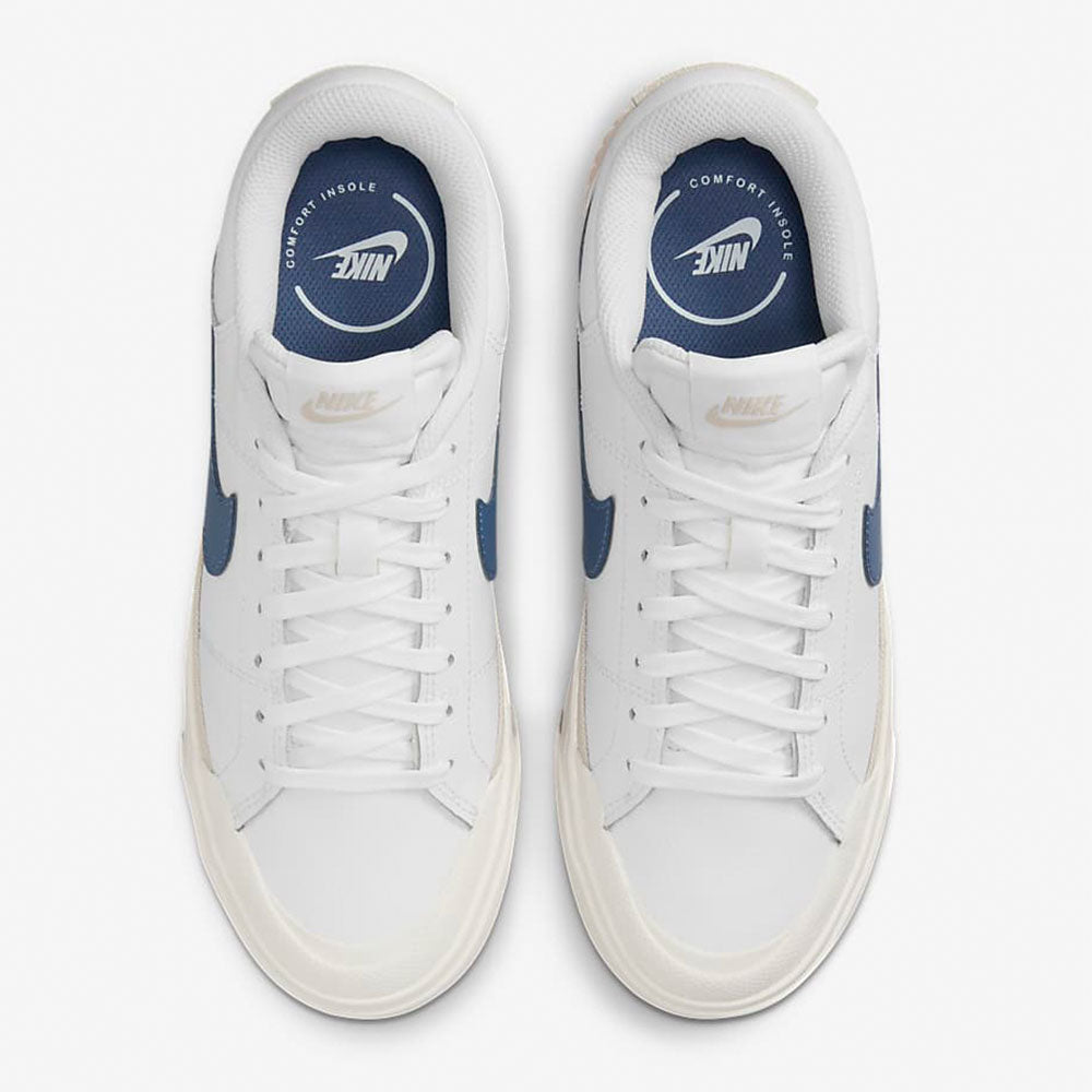 Nike Court Legacy Lift '' White Diffused Blue '' WOMENS
