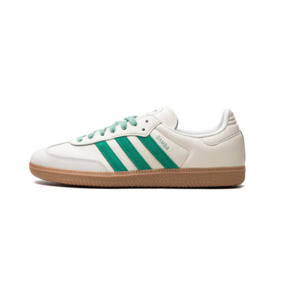 Adidas Samba OG "Off White/Court Green" Womens