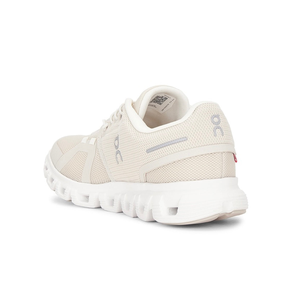 ON Cloud 6 Sneaker in Pearl & White