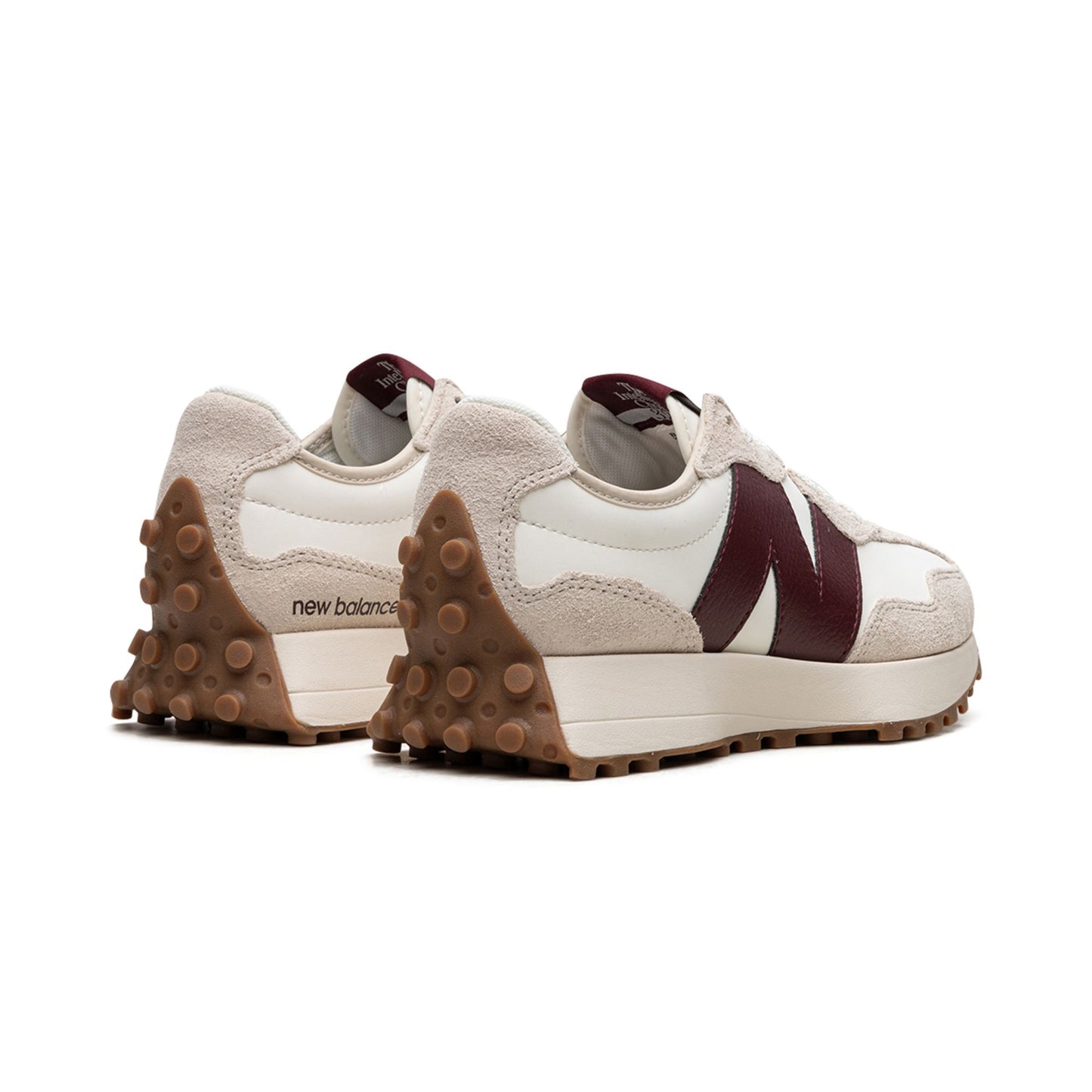 NEW BALANCE 327 WMNS "Moonbeam Classic Burgundy" WOMENS