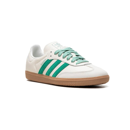 Adidas Samba OG "Off White/Court Green" Womens