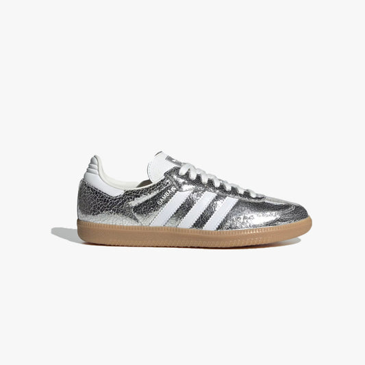 Adidas Sampa OG Silver Metallic / Cloud White / Core White Womens