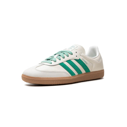 Adidas Samba OG "Off White/Court Green" Womens