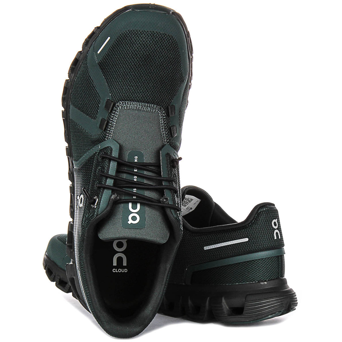 ON RUNNING CLOUD 6 IN GREEN BLACK
