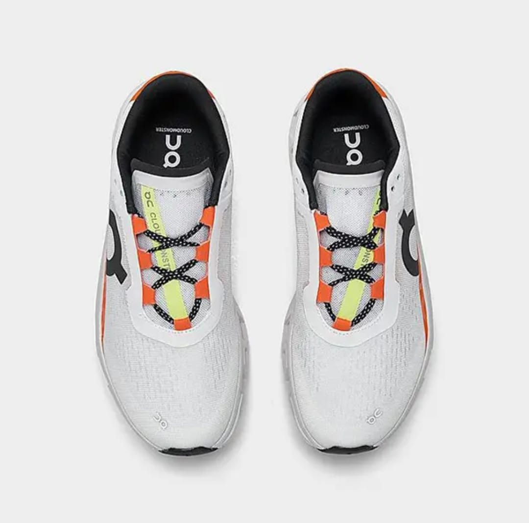 On Running Cloud Monster Undyed White Flame MENS