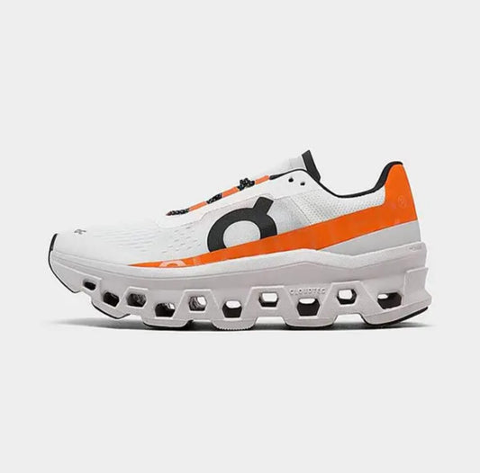 On Running Cloud Monster Undyed White Flame MENS