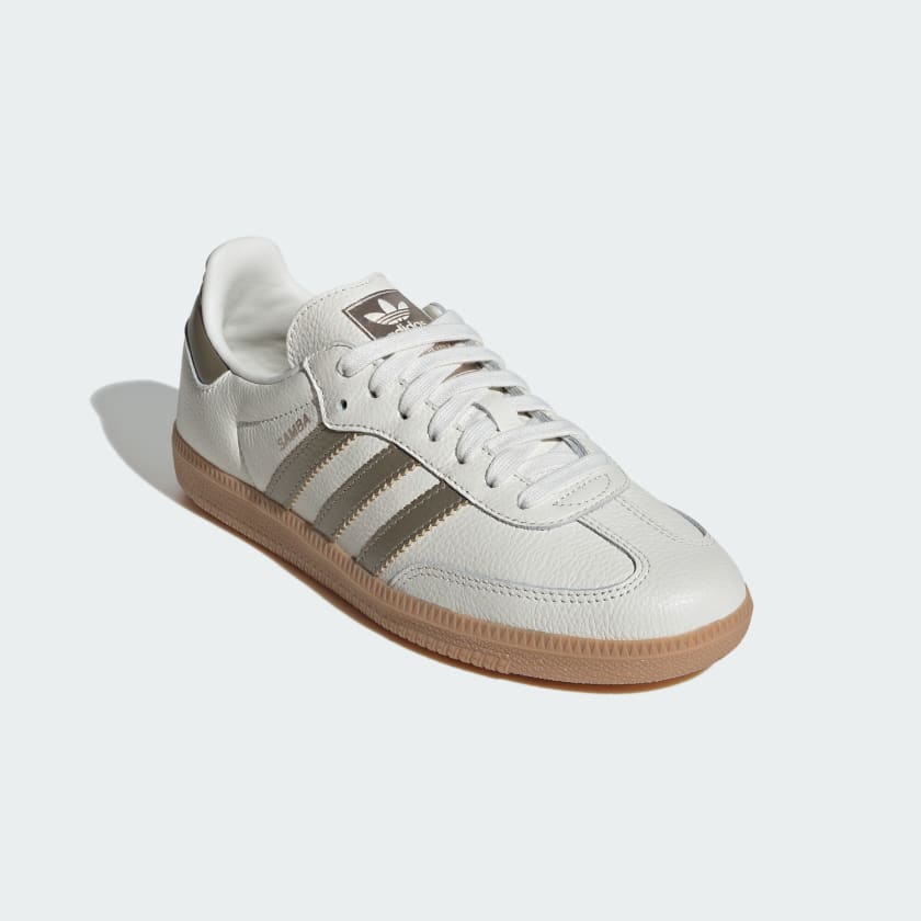 Adidas Samba OG Off White / Cyber Metallic / Wonder Gold Met. Womens