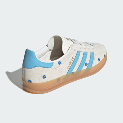 Adidas Gazelle Indoor '' Light blue floral '' WOMENS